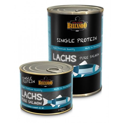 Boîte Single Protein au saumon (200 g) - Belcando