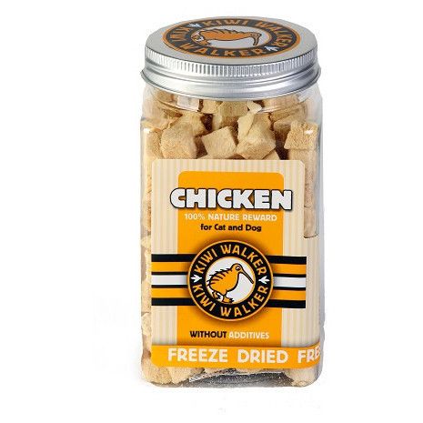 [54424-002] Friandises petits carrés au poulet (120 g) - Kiwi Walker