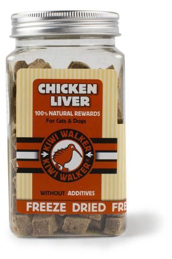 [54425] Friandises petits carrés au foie de poulet (115 g) - Kiwi Walker