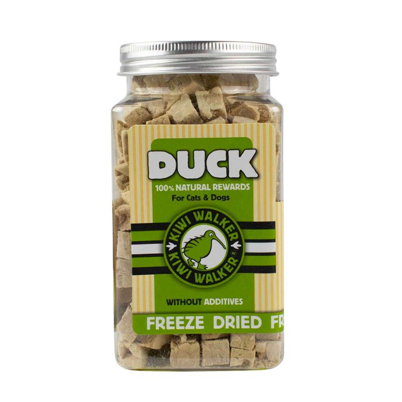 Friandises petits carrés au canard (115 g) - Kiwi Walker