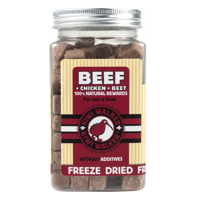 Friandises FD Boeuf, Poulet et Betterave (90 g) - Kiwi Walker