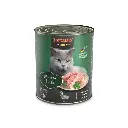 Boite de pâtée pour chat riche en canard (800 g) - Léonardo