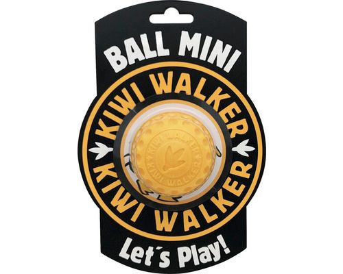 Balle Let's play! jaune (S) - Kiwi Walker