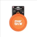 Gamelle de voyage en silicone orange (1 litre) - Martin Sellier