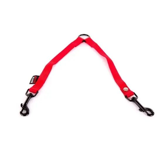 Accouple en nylon (Rouge, 16 à 50 cm) - Martin Sellier