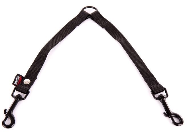 Accouple en nylon (Noir, 16 à 50 cm) - Martin Sellier