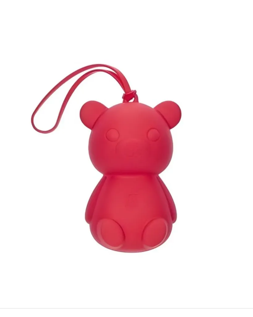 Distributeur de sacs Teddy rouge - Ferribiella