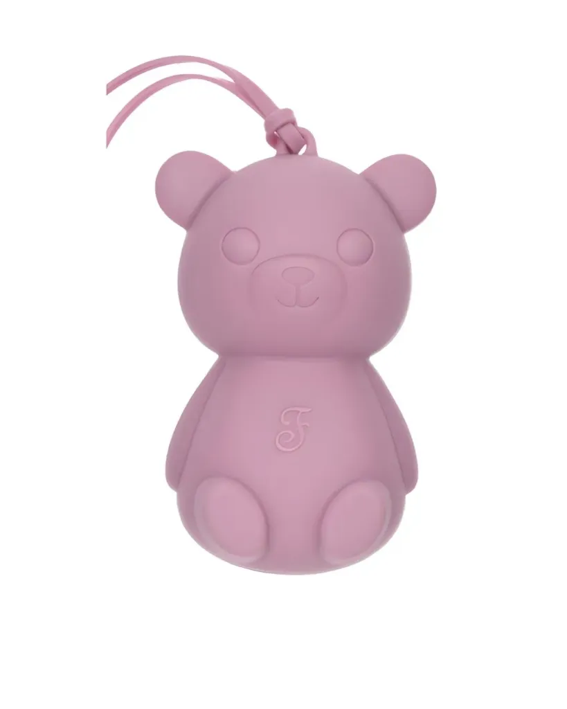 Distributeur de sacs Teddy rose - Ferribiella