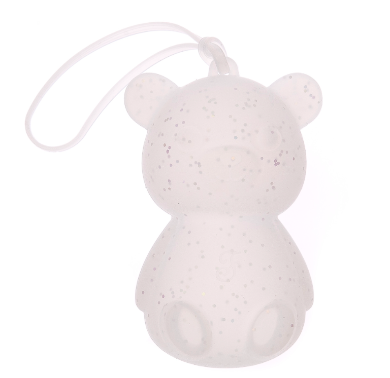 [54553-006] Distributeur de sacs Teddy blanc - Ferribiella