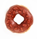 Donut au poulet et à la fraise (7 cm) - Bubimex