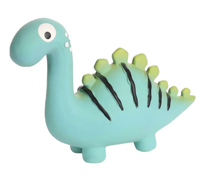 Jouet puga dinosaure vert pour chien - Flamingo