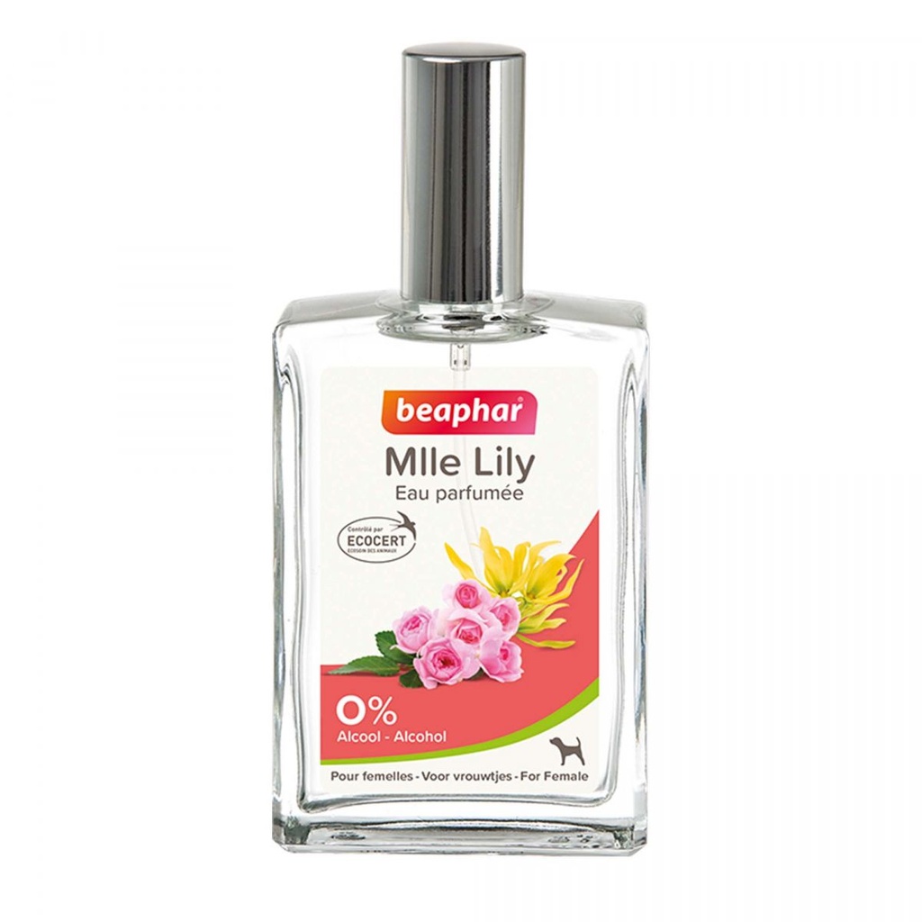 [54660] Eau de toilette parfumée Mlle Lily (50 ml) - Beaphar
