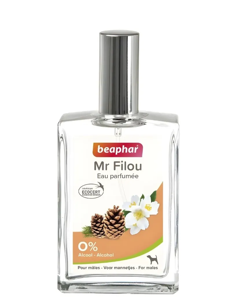 [54661] Eau de toilette parfumée Mr Filou (50 ml) - Beaphar