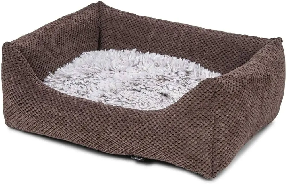 [54708-002] Panier carré "Harry" brun (Taille 2) - Vadigran