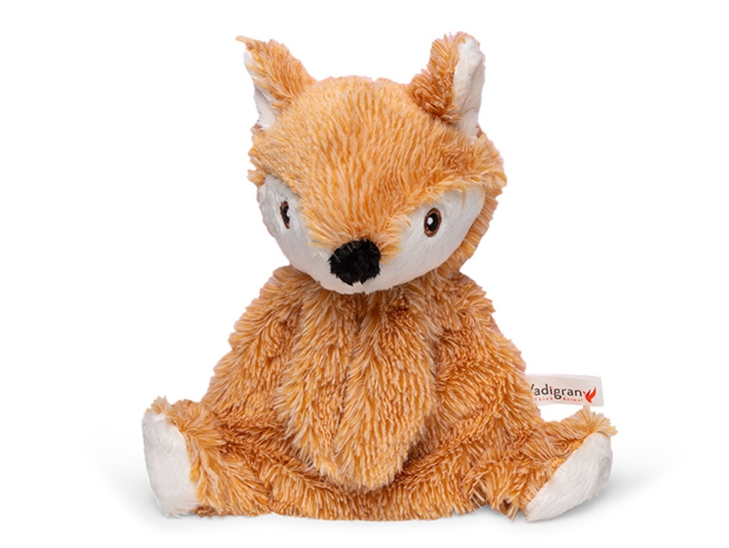 Jouet Chien Peluche Crinkie Renard (28 cm) - Vadigran