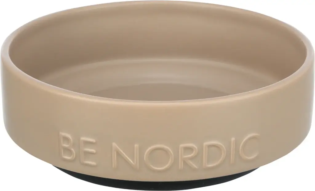 [54725-002] Gamelle en céramique taupe BE NORDIC (Taille 1) - Trixie
