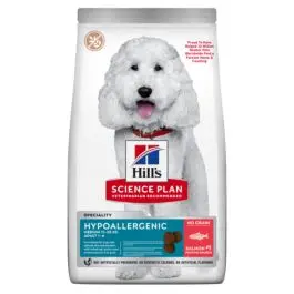 Chien Adulte Hypoallergenic Medium Saumon (12 kg) - Hill's Science Plan