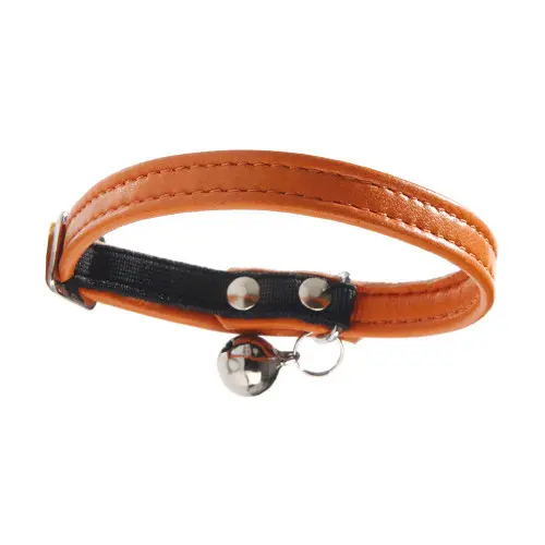 Collier chat "Escapade" orange T35 - Bobby