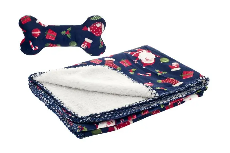 Couverture Xmas avec jouet - Ferribiella