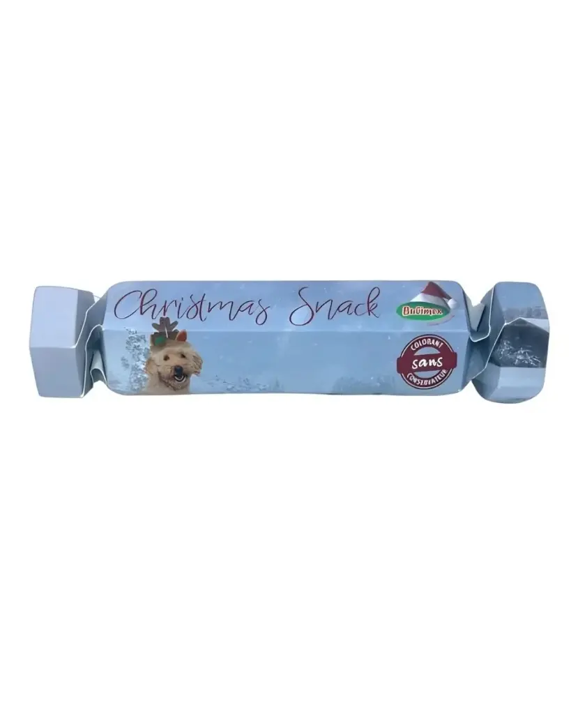Barre tressée Noël au poulet - Bubimex