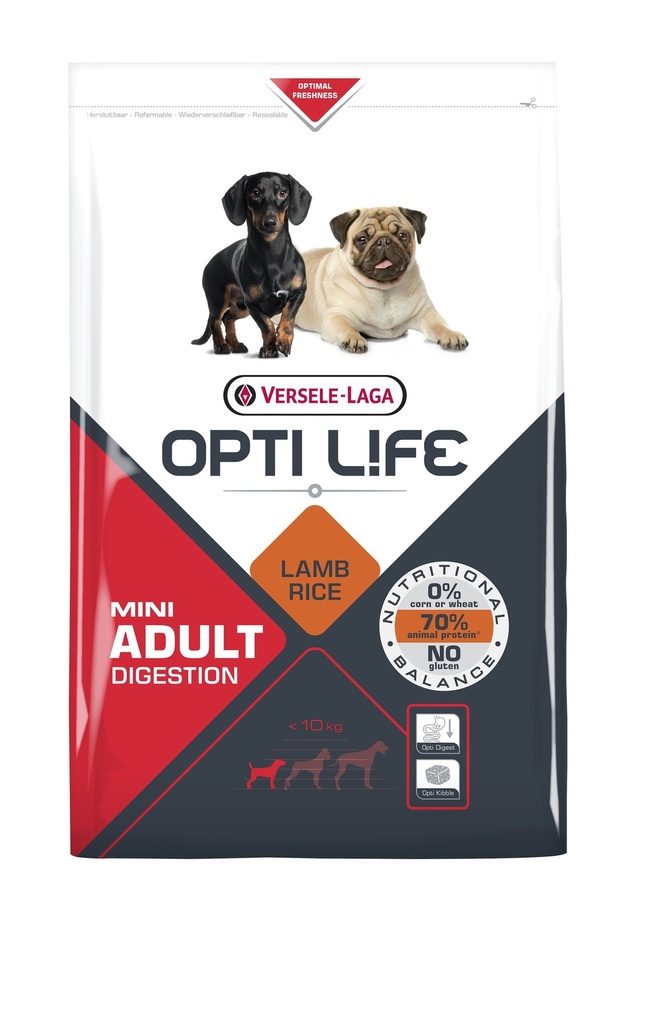 [5491_12114] Opti Life Adult Digestion Mini (7.5 kg) - Versele Laga
