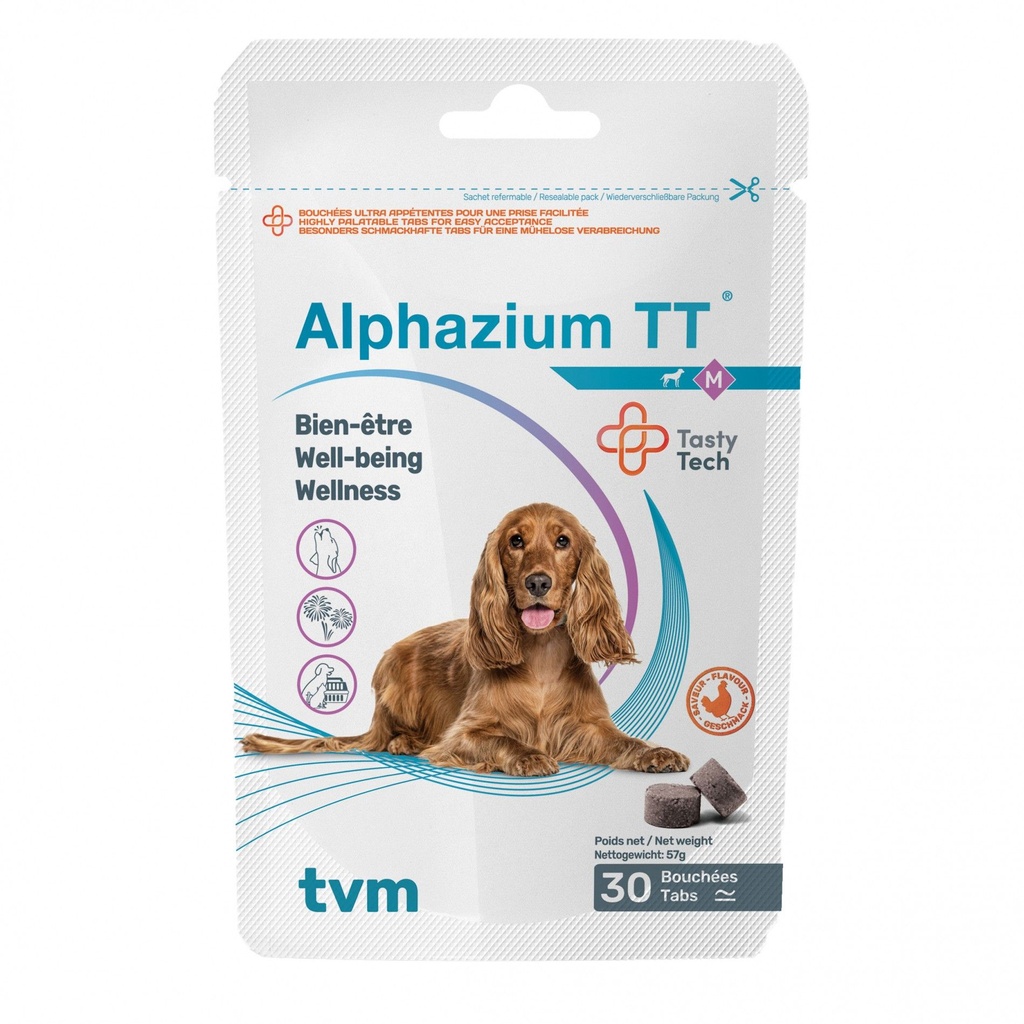 Alphazium TT M (30 bouchées) - TVM