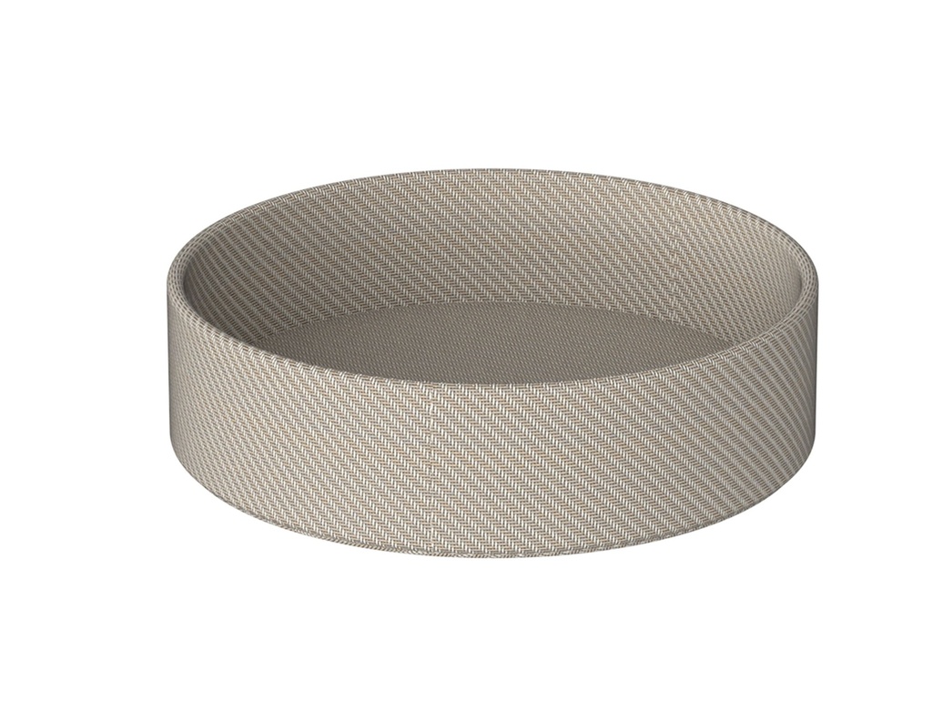 [54940-002] Panier en tissu FANTAIL "Chill Basket" Taupe