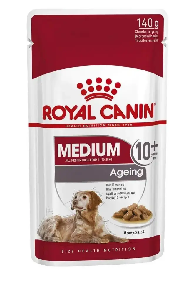 [54952] Medium Ageing (10 sachets 140 g) - Royal Canin