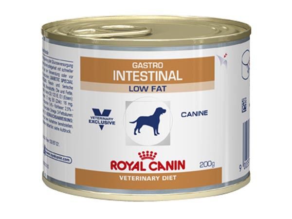 Boite Dog Gastro Intest Low Fat à l'unité (200 g) - Royal Canin Veterinary