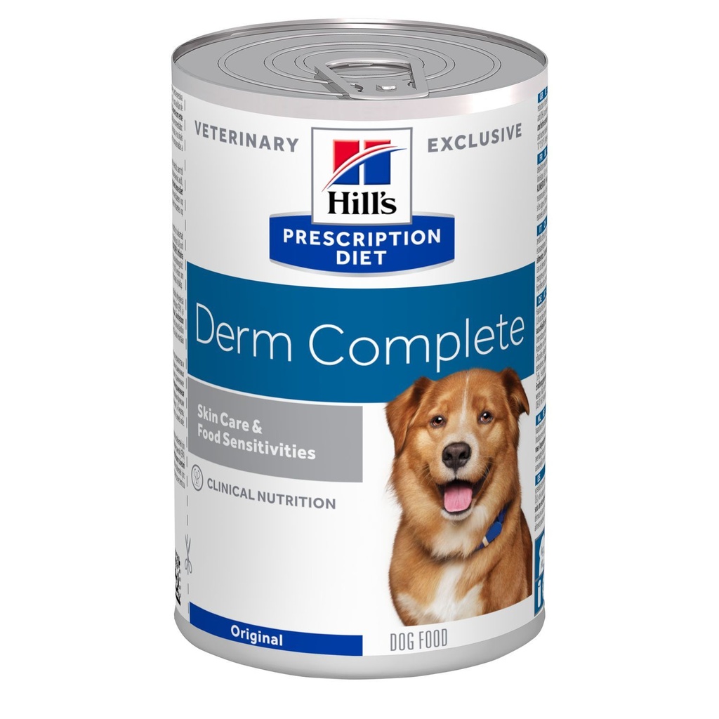 [54973] Canine Derm Complete en boîte à l'unité (boîte 370 g) - Hill's Prescription Diet