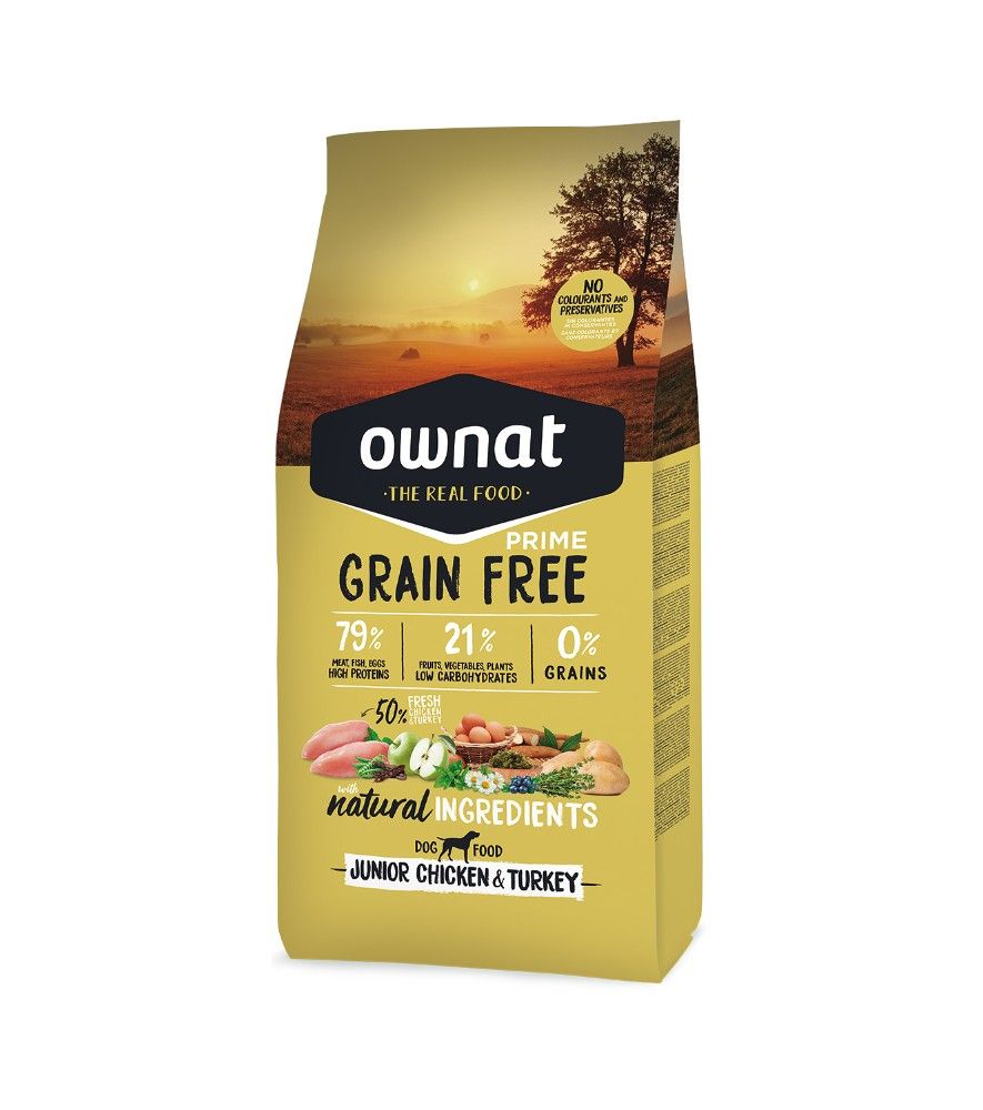 GF Prime Junior Chicken & Turkey pour chien (3 kg) - OWNAT