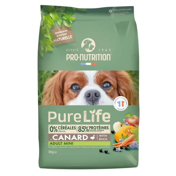 PURE LIFE Adult Mini (8 kg) - Pro-Nutrition Flatazor
