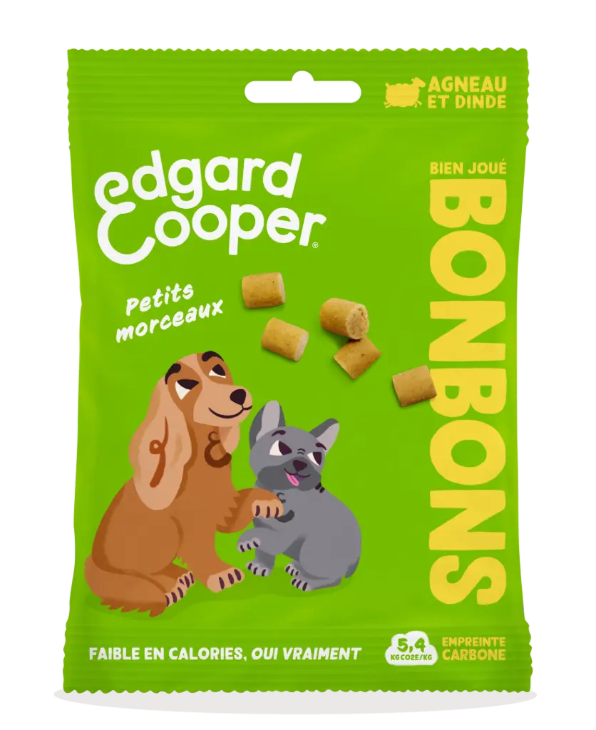 [55088] Friandises Bonbons Agneau Petits morceaux (50 g) - Edgard & Cooper