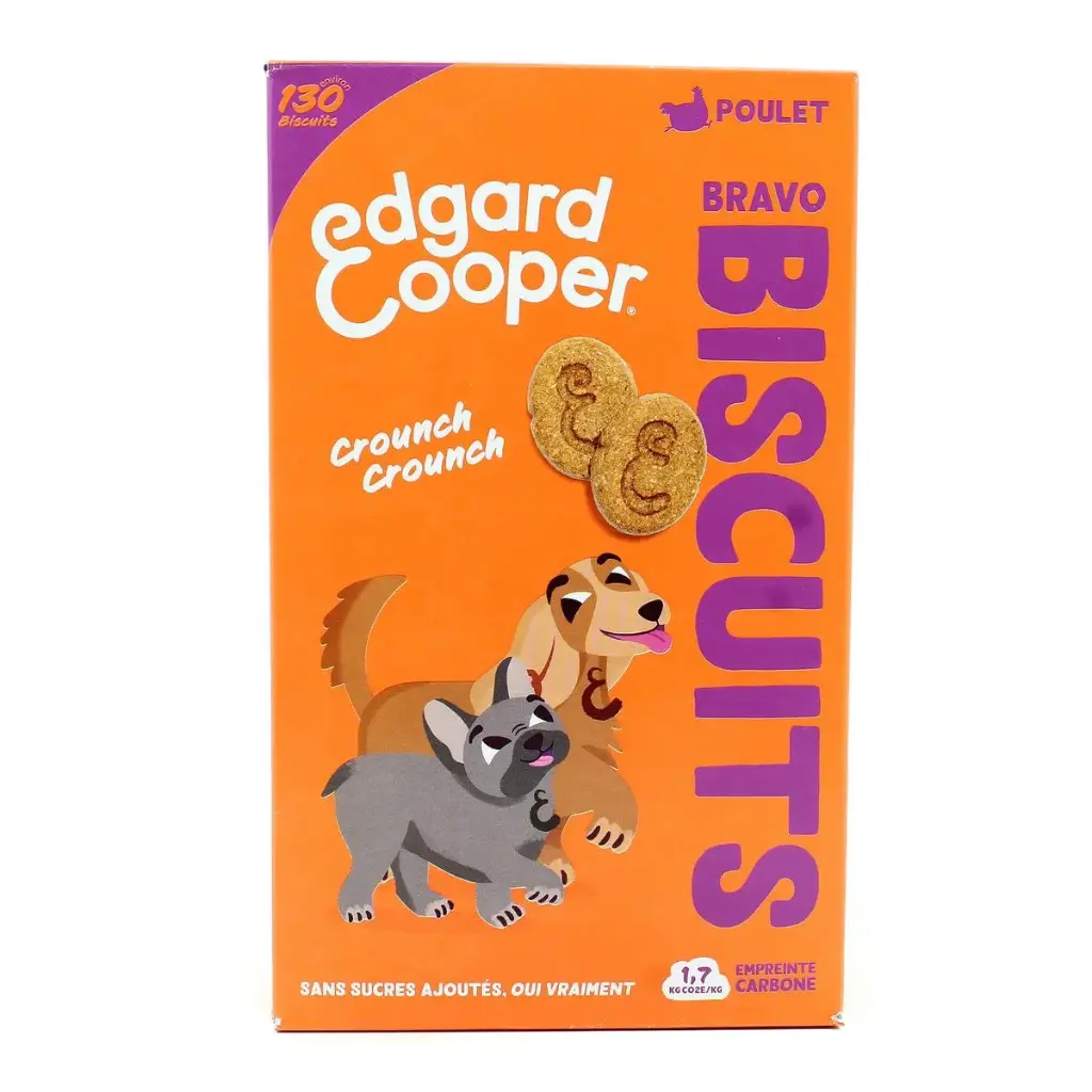 [55091] Biscuits Poulet (400 g) - Edgard & Cooper