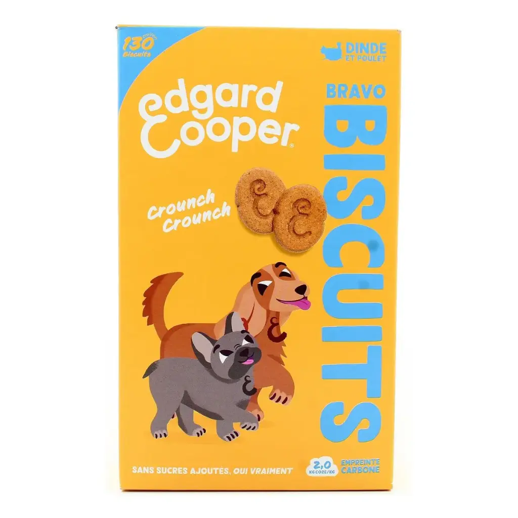 Biscuits Dinde/Poulet (400 g) - Edgard & Cooper