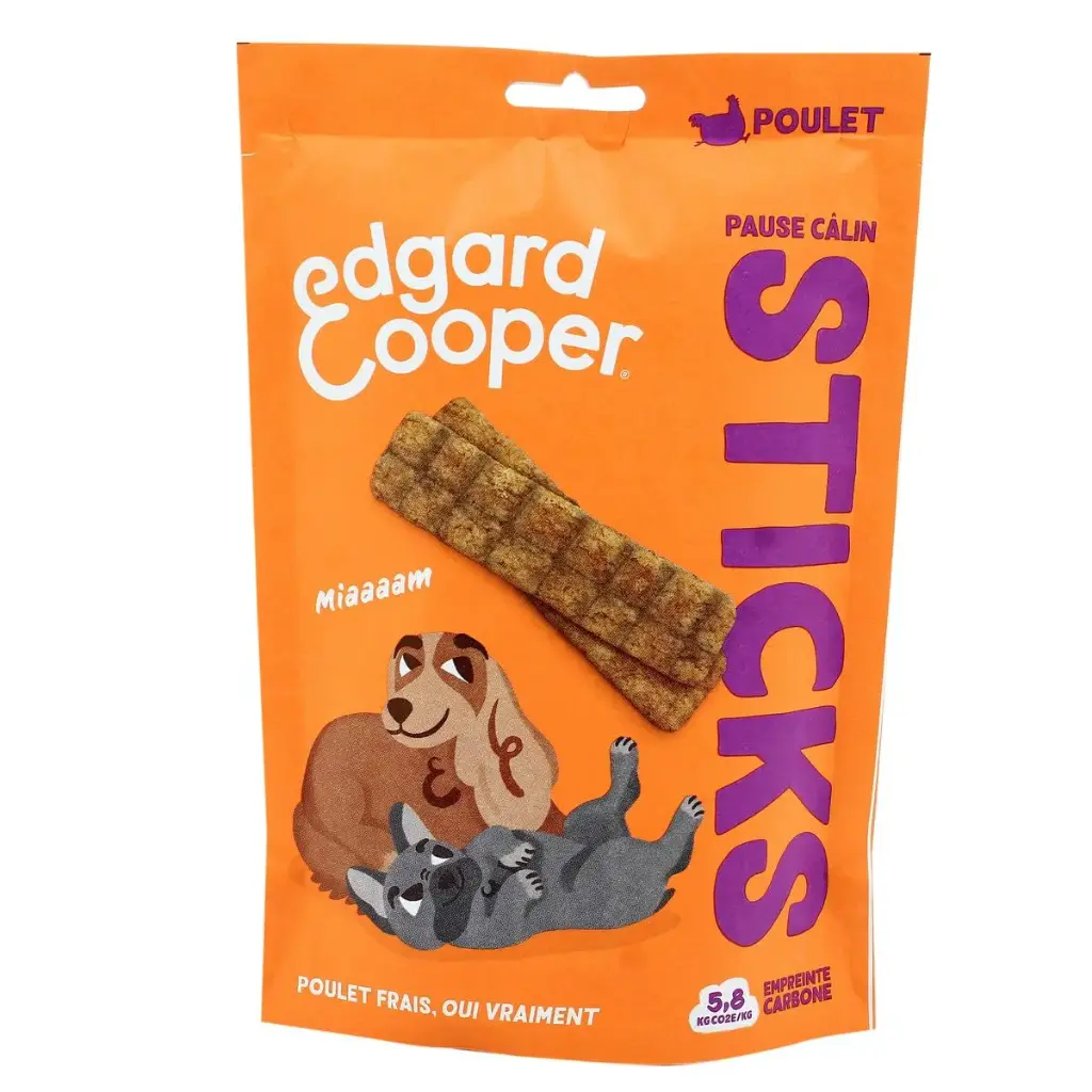 Sticks Poulet (75 g) - Edgard & Cooper