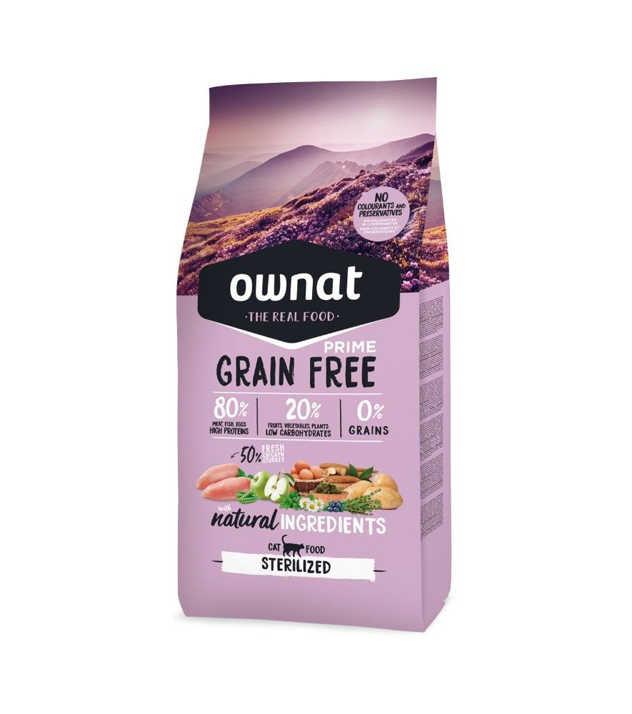 GF Prime Cat Sterilized Chicken & Turkey (3 kg) - OWNAT
