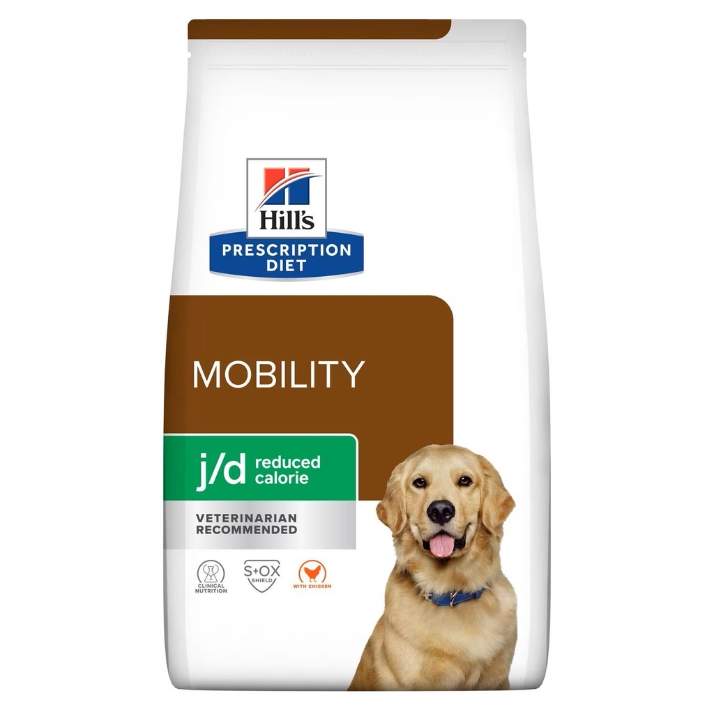 J/D Reduced Calorie - Mobility au poulet pour Chien (12 kg) - Hill's Prescription Diet