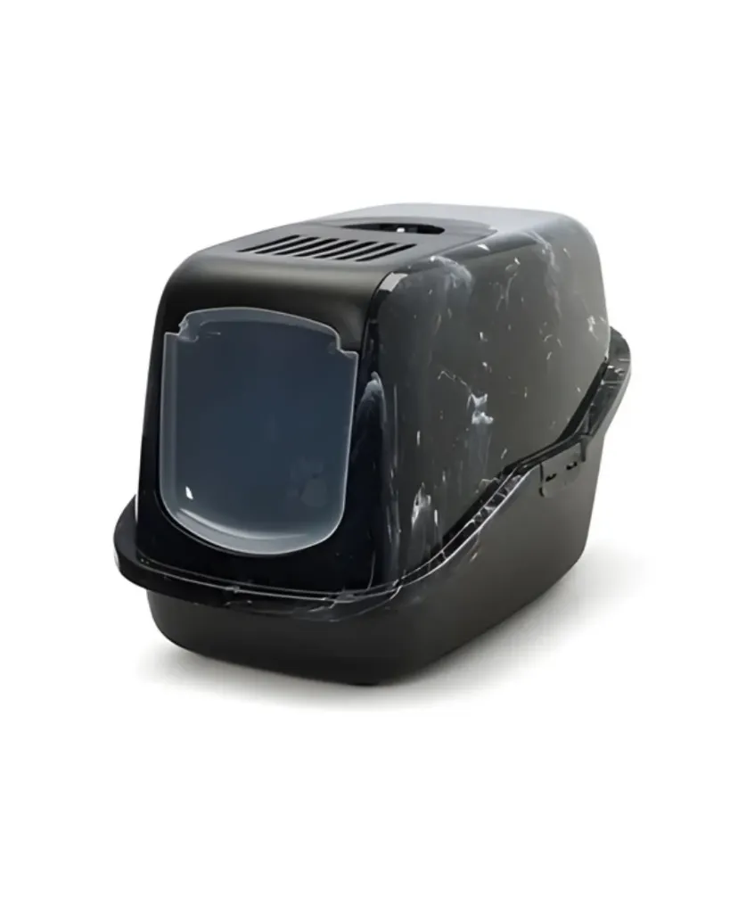 [55190] Maison de Toilette Nestor Marble noir - Savic