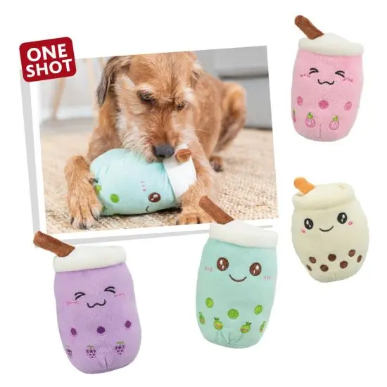 Peluche Bubble Tea (24 cm) violet - Trixie