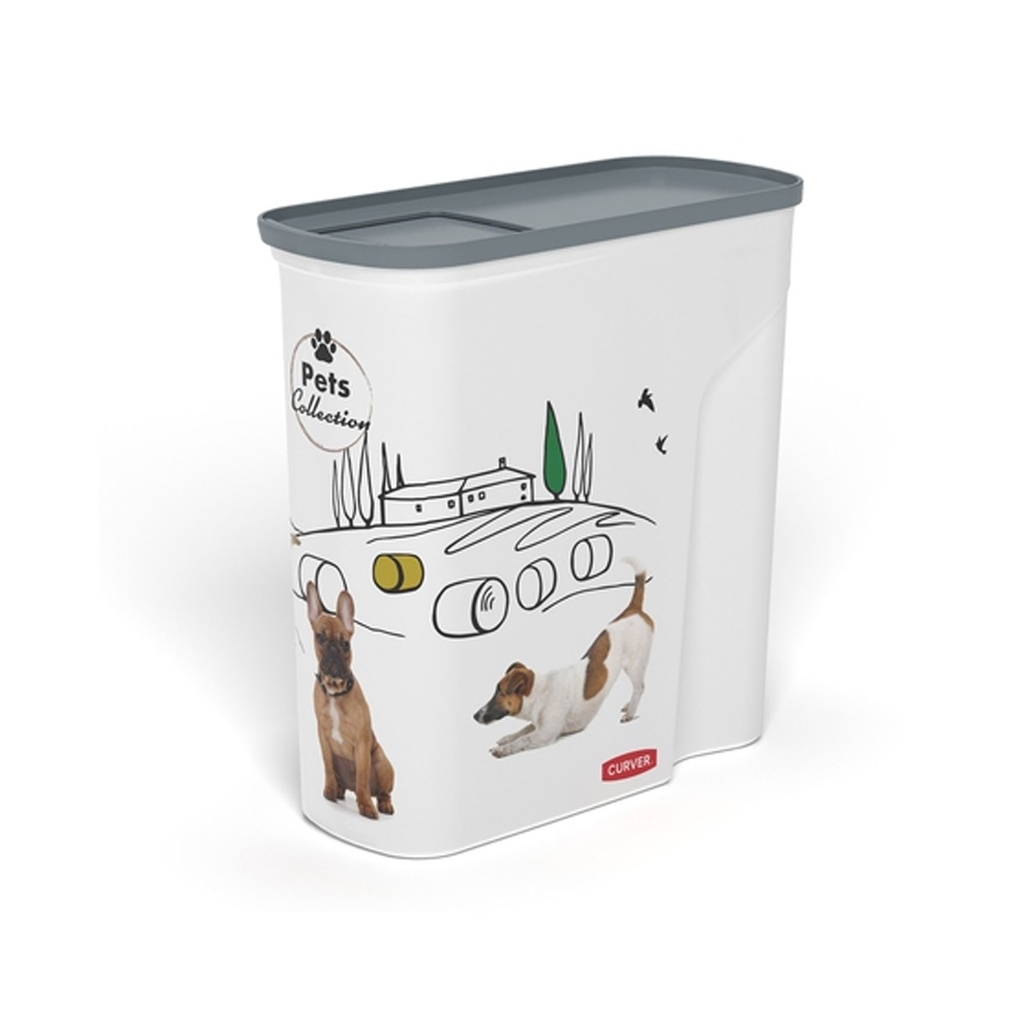 [55288] Verseuse à croquettes (2.5 kg/6 litres) pour chien - Curver
