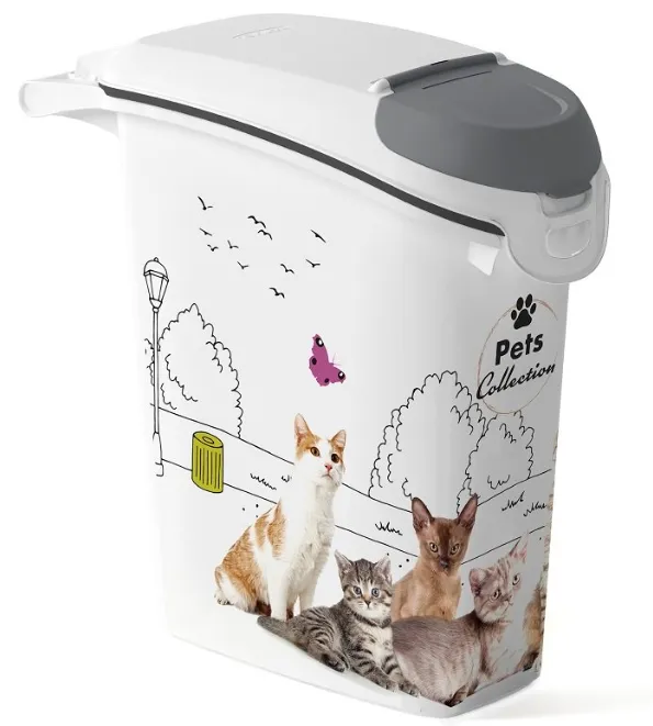 Verseuse à croquettes pour chat (10 kg/23 litres) - Curver