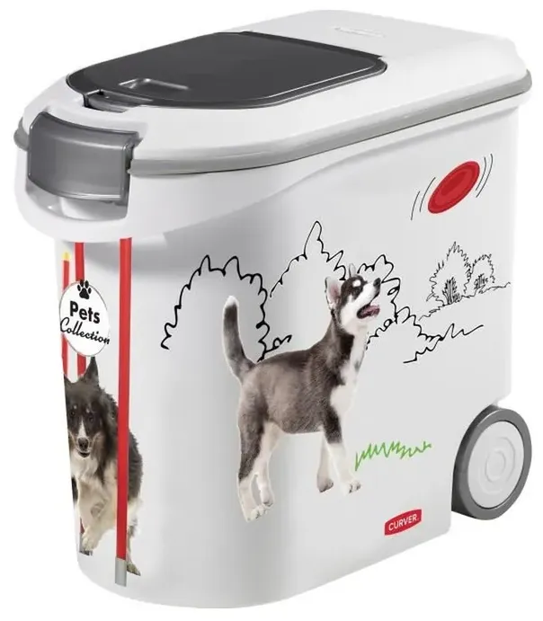 [55296] Verseuse à croquettes pour chien (12 kg/35 litres) - Curver