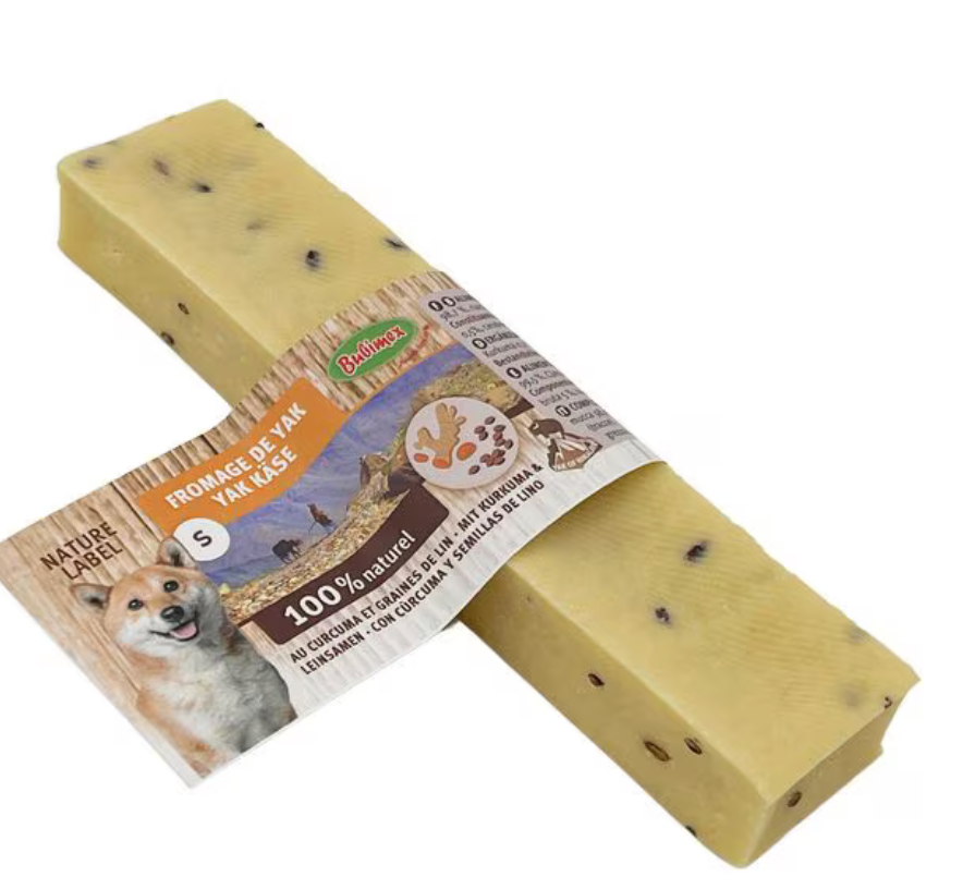 Fromage de Yak Curcuma et Lin (60-80 g) - Bubimex
