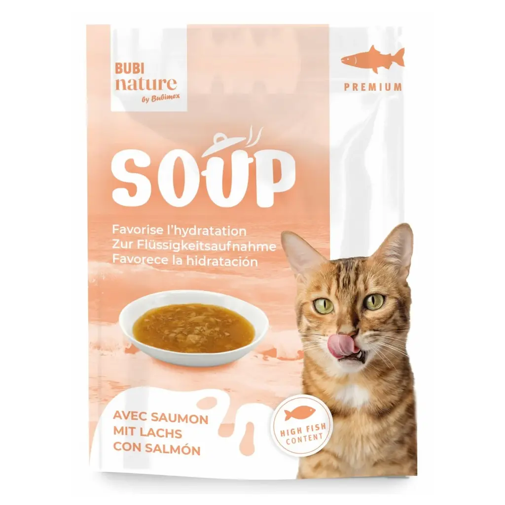 Soupe au Saumon (50 g) - Bubimex