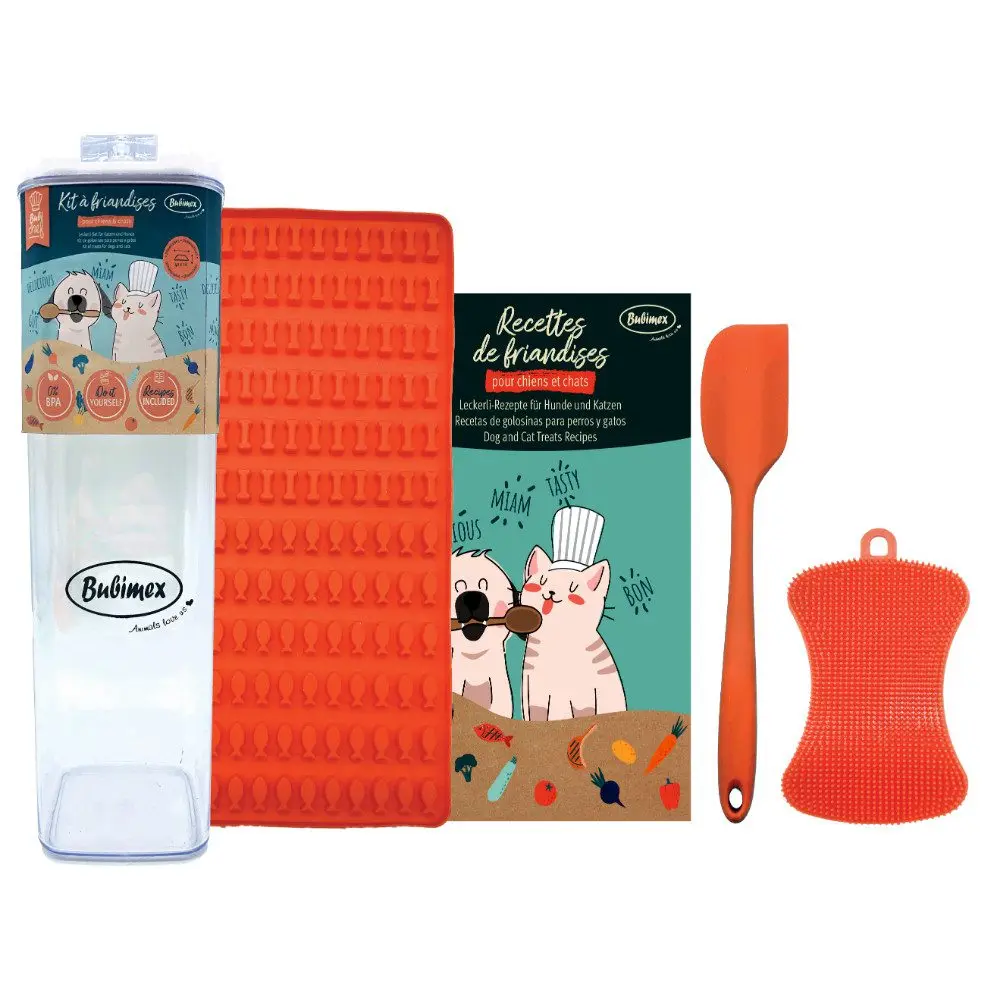 Kit à friandises BubiChef forme Os/Poisson - Bubimex