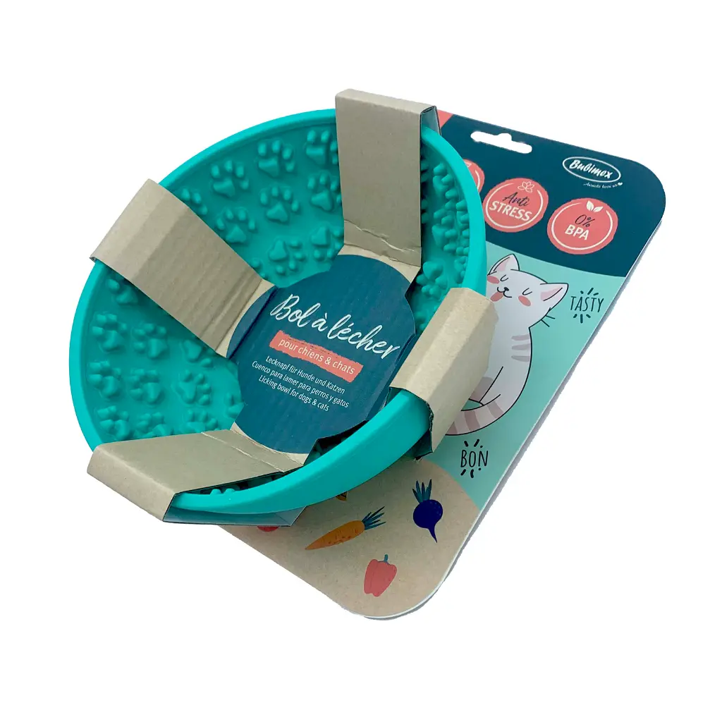 Bol à lêcher BubiChef LickPaw (Bleu) - Bubimex