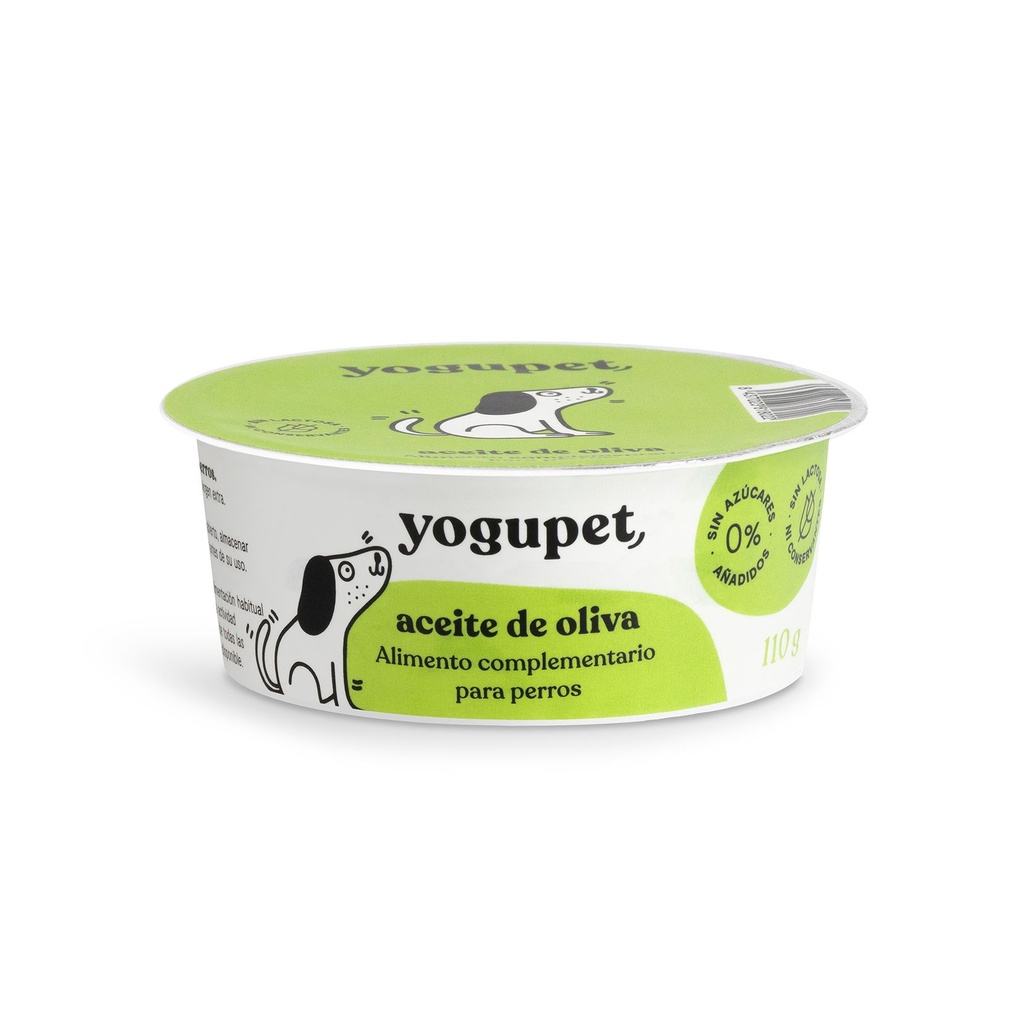 Yaourt à l'huile d'olive pour chien (100 g) - Yogupet