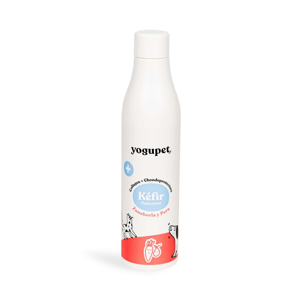 Kéfir de carotte et poire pour chien (200 ml) - Yogupet