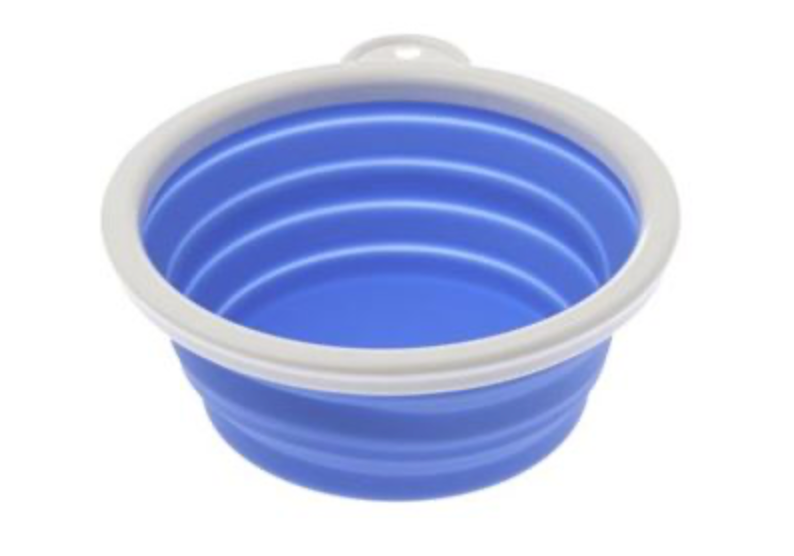 Gamelle Pliable Travel - Bleu Clair (L) - Ferribiella